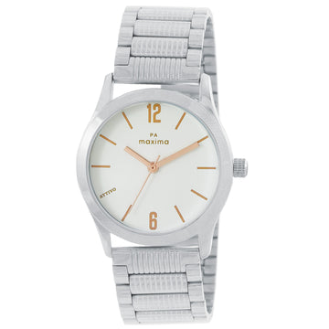 Maxima ATTIVO Women White Dial Analogue Watch - 65142CMLI